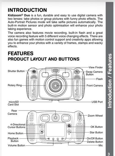Vtech Kidizoom Duo camera