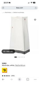 Ikea Vuku Wardrobe