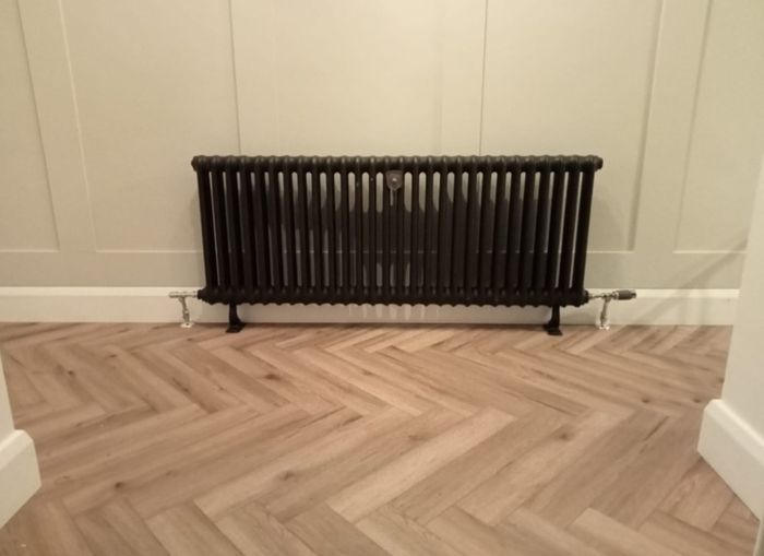 Cast iron radiators fully restored