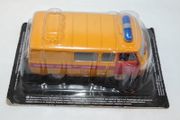 Deagostini 1:43 Russian Ussr Uaz 452 Ya3-3909 Police Emergency Van Model Car In Blister Pack