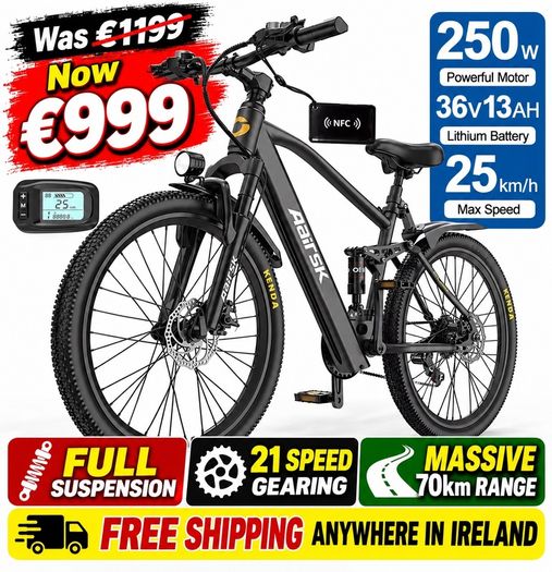 Brand New Full Suspension Electric Bike