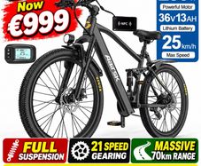 Brand New Full Suspension Electric Bike