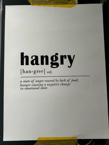 HANGRY poster