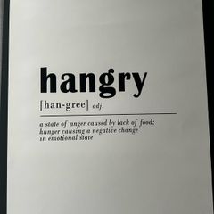HANGRY poster