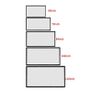 16:9 60 72 84 100 120 150 inch Projection Projector Screen Home Movie Manual Pull Down Wall Mounted Image 4