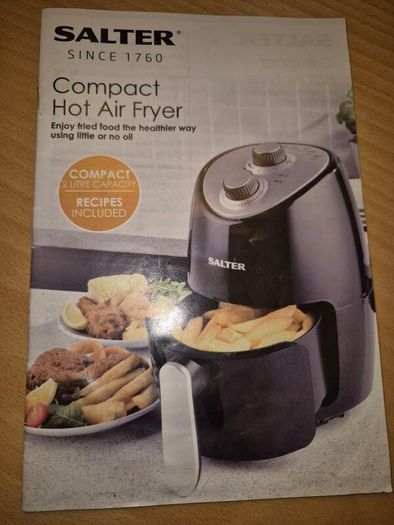Salter 2L Compact Hot Air Fryer