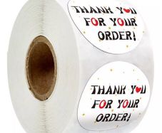 Hand made with love Stickers