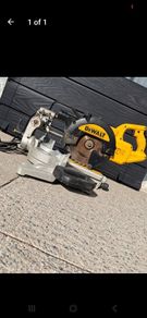 DeWalt DWS773-GB 216mm Sliding Mitre Saw 240V
