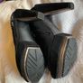 Sam Edelman 'una' black suede peep toe boots Image 5