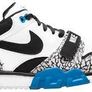Nike Air Trainer 1 Low ST UK10/US11 Black White Blue Elephant Print DEADSTOCK Image 4