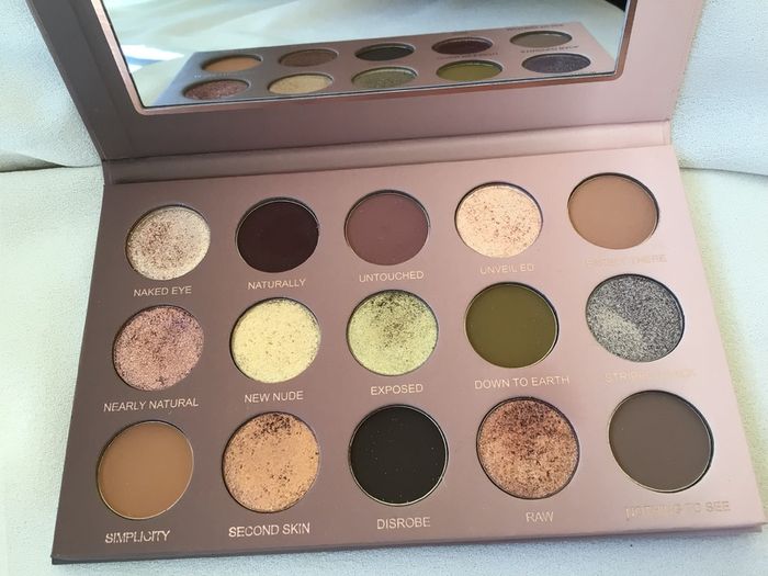 Glaminatrix Cosmetics Nearly Natural Eyeshadow Palette