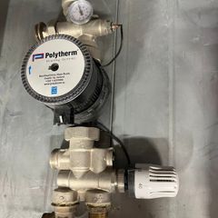 Used underfloor heating pump/mixer