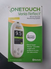 Brand New OneTouch Verio Reflect Blood Glucose meter and 50 test strips