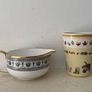 Vintage Crown Staffordshire Black Victoria Creamer Image 7