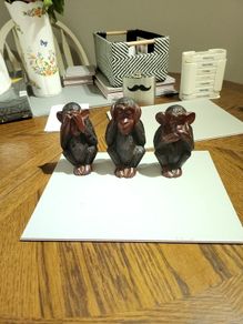 Three wise monkeys