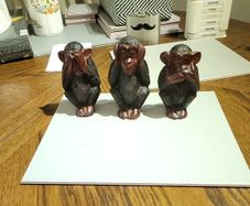 Three wise monkeys