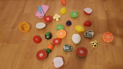 Educational Toys Matching Fruits and Vegetables