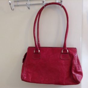 Leather bag, pink