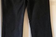 Ladies Dark Grey &amp; Silver Pin Striped Jeans by Per Una