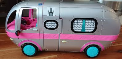 lol camper van with accessories and dolls