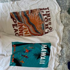 Ladies set of two men shirts from pull & bear