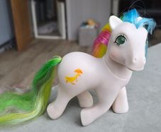 Quackers HTF Duck Twinkle Eye Ponies TE MLP G1 My Little Pony