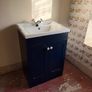 Vanity unit navy and white Image 7
