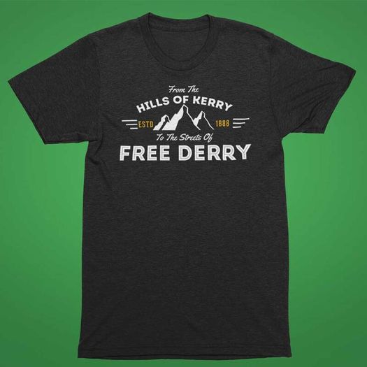 Free Derry T-Shirt (Small to 5XL)