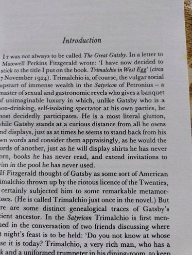 The Great Gatsby 1990 edition by F Scott Fitzgerald in very good condition FREE STANDARD POSTAGE INCLUDED