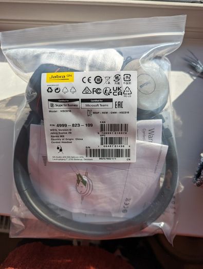 Jabra Evolve 20 Headphones (brand new)