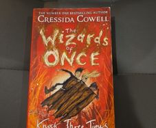 The wizards of once Knock three times Cressida Cowell book