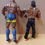 WWE-World Wrestling Figures- Shelton Benjamin  / JTG -Just Too Gangsta (2003/2005) Image 2