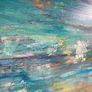 Large Framed Original Seascape by Artist Irish Art Original Art Abstract Art Image 4