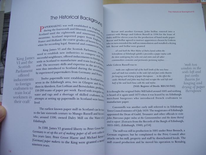 'Carrongrove: 200 years of Papermaking' by Argyll Publishing