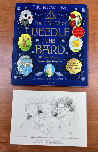 The Tales Of Beedle The Bard, Illustrated Edition by J K Rowling and Chris Riddell