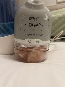 Clevamama ClevaPure Salt Lamp and Humidifier