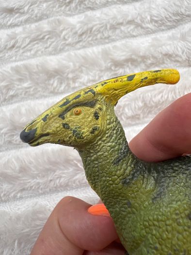 1988 Carnegie Collection Safari Parasaurolophus Dinosaur approx. 12.5 cm. Used Please see photos