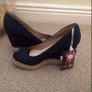 shoes new wedge navy Image 2
