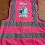 Pink GreenSchools Hi Vis Safety Vest Reflective Image 2
