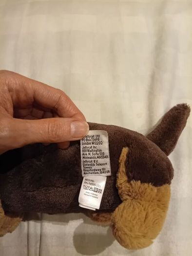 Otto the Sausage Dog Jellycat
