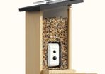 BIRDFY Ebony Lite Smart Bird Feeder with Camera and Solar Panel