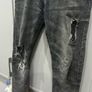 Gray ripped Jeans Image 2