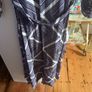 New M&S Purple Geometric Design Printed Long Sleeved Maxi Dress 12 Image 7