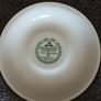 Rare Vintage Dudson Armorlite White 12cm Vitrified Ceramic Trinket Dish or Multi purpose bowl. Image 3