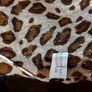 Gold Leopard Print Scarf\ Shawl Image 4