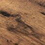 Industrial Design Bar Table  bar table, stable bar table, kitchen table, dining table, 120 x 60 x 90 cm, easy assembly, wood look, vintage, dark brown Image 2