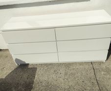 Chest of 6 drawers Malm white