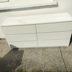 Chest of 6 drawers Malm white