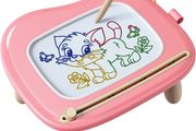 Toys for 1-2 Year Old Girls, Magnetic Drawing Board Writing Tablet for Kids, Educational Learning Travel Toys for 1 2 3 Year Old Baby Boys Girls Birthday Easter Gifts (Pink)
