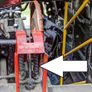 WW2 RAF Avro Lancaster Landing Gear Lever Image 9